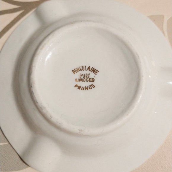 Vintage Limoges, France Mona Lisa Ashtray - Picture 5 of 5